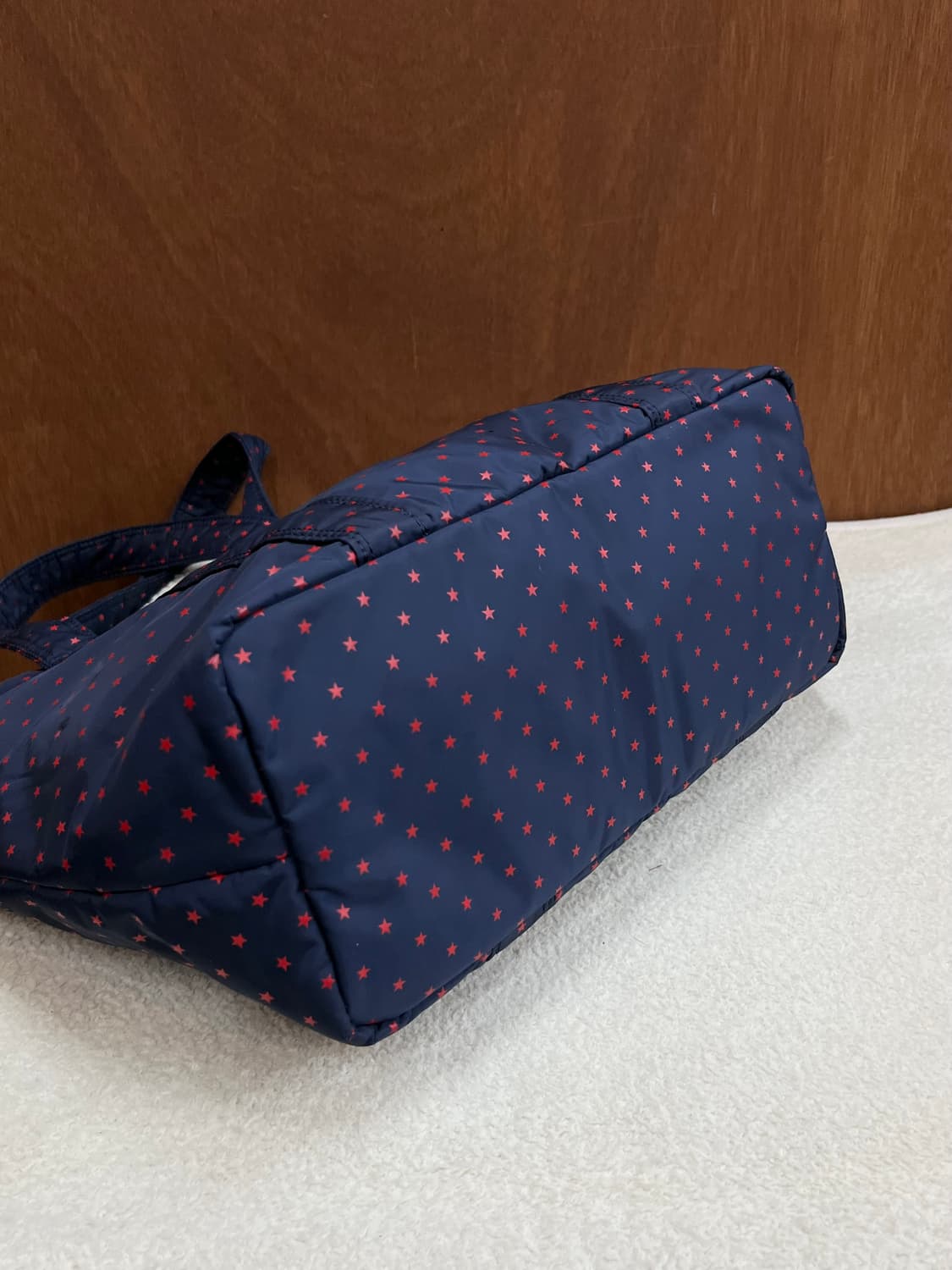 포터 별 패턴 숄더백 네이비 상품이미지3