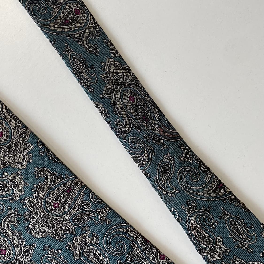 스테파노 리치 (Stefano Ricci) 실크 페이즐리 넥타이 상품이미지10