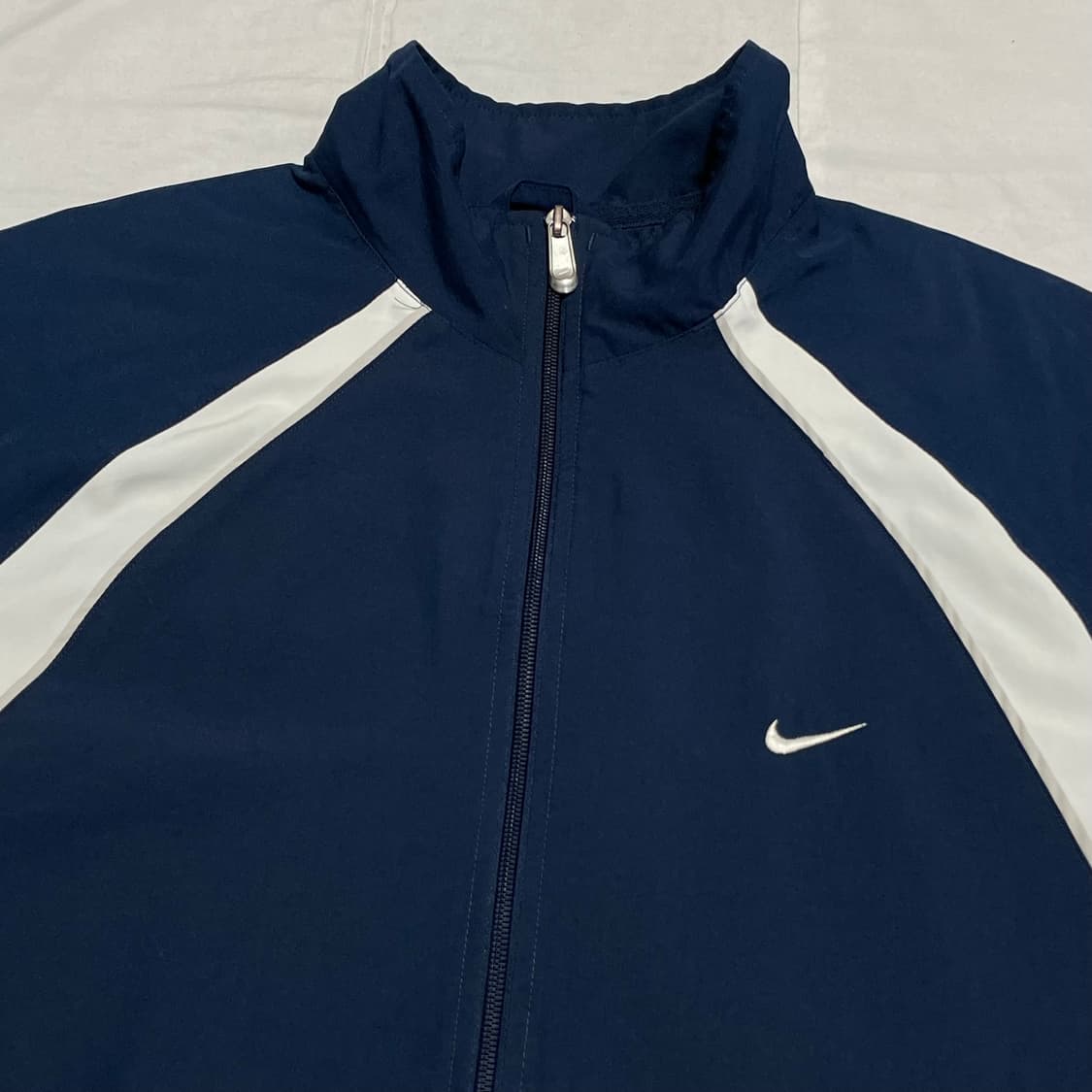 XL 나이키 네이비 배색라인 올드스쿨 자켓 상품이미지1