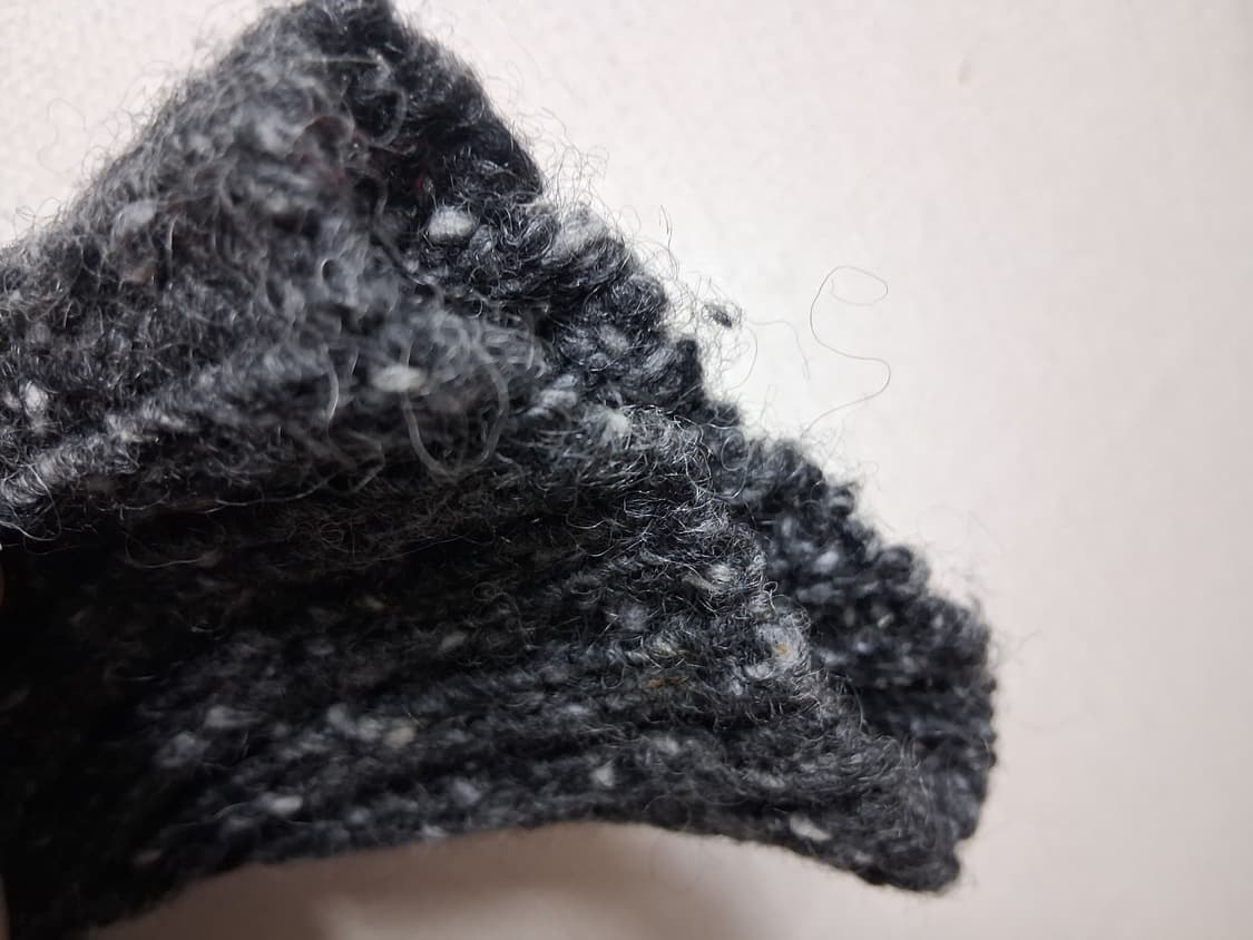 요지야마모토 리미 스웨트 굵은 순모 보카시 울 스웨트 55  상품이미지7