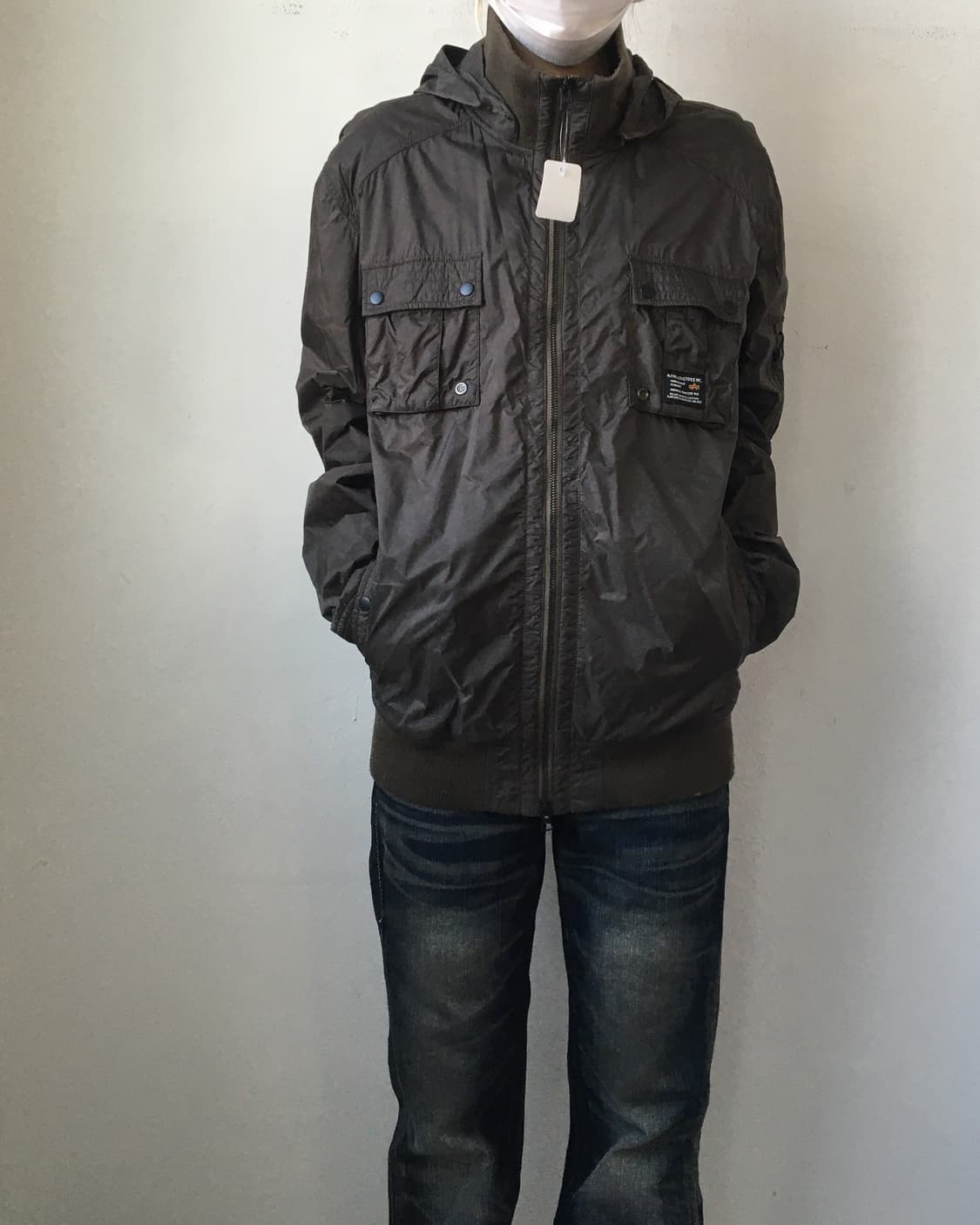 Alpha industries high neck jacket 상품이미지1