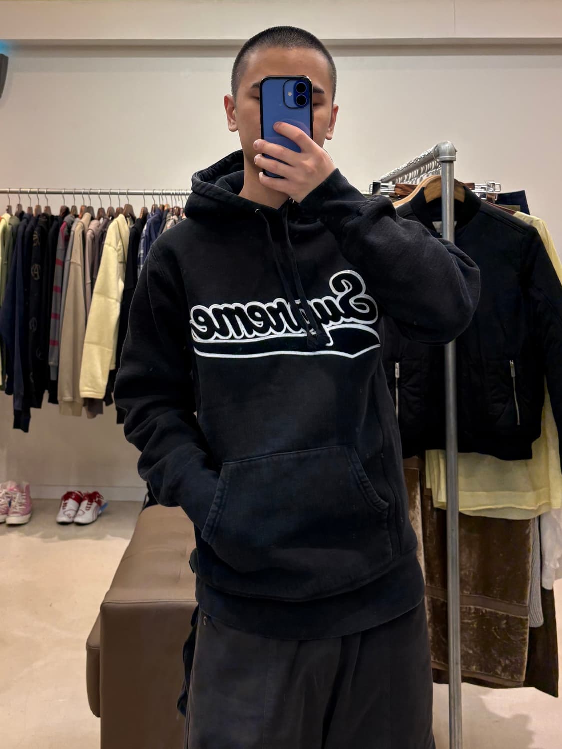 슈프림 x MCMXCIV 러플 스크립트 후드티 상품이미지9