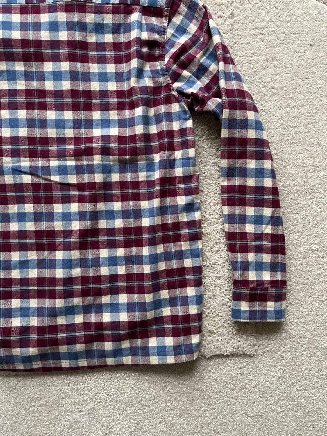 East Harbour Surplus 체크 플란넬 셔츠 (100-103) 상품이미지9