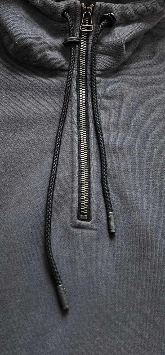 솔리드옴므 하프집업 후드티 상품이미지3