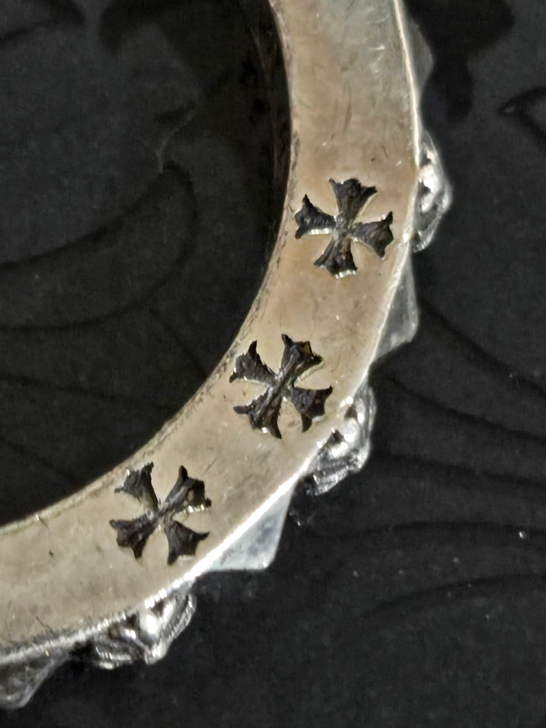 크롬하츠 크로스 스페이서링3mm 상품이미지7