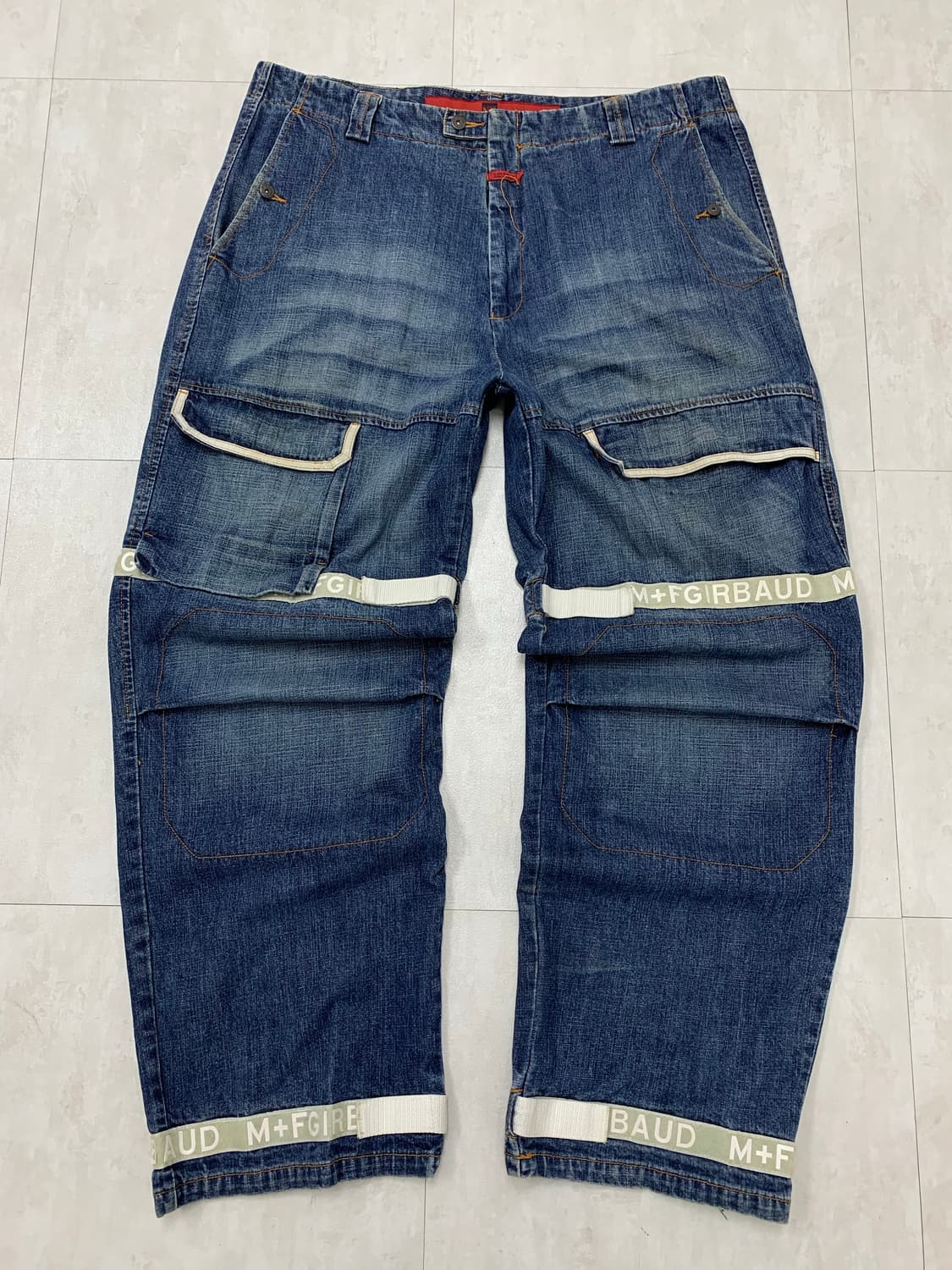 마리떼 데님 와이드 팬츠 #187 상품이미지1