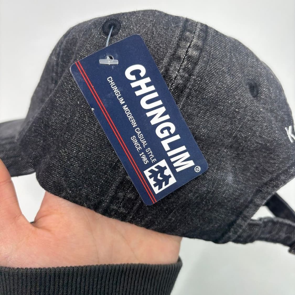 새제품 SEOUL 워싱 볼캡 그레이 상품이미지9