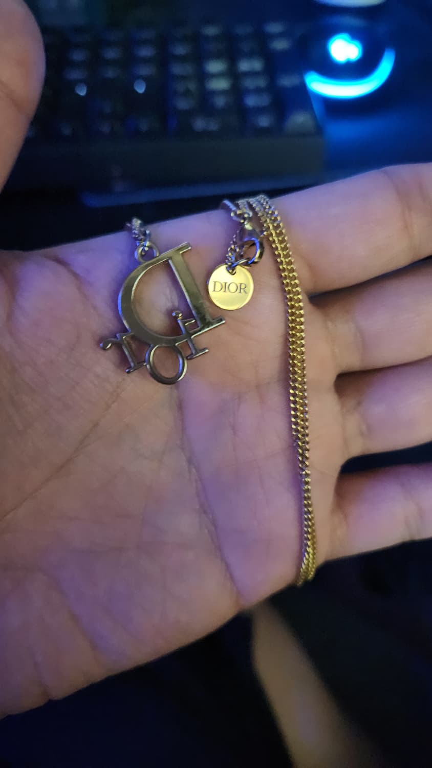 디올 로고 목걸이 상품이미지2