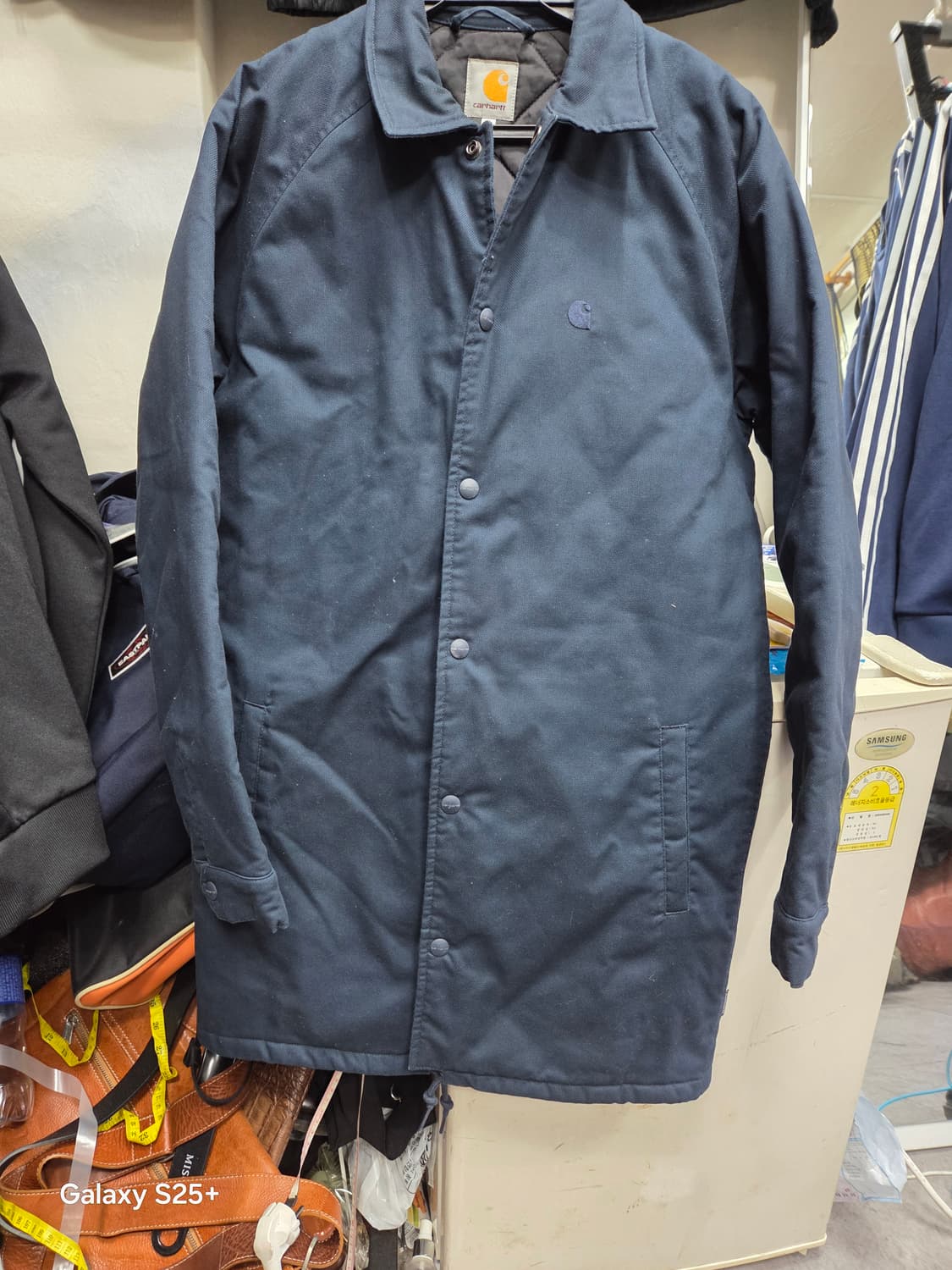 칼하트   샌포드   네이비   코트 상품이미지1