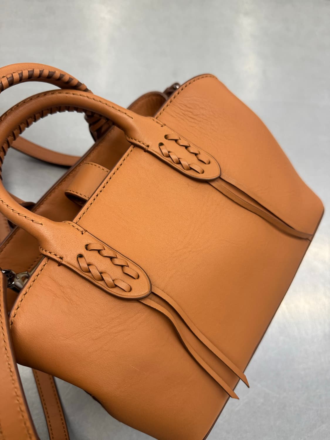 Polo 폴로 랄프로렌 우먼  탠 컬러  2way 백 상품이미지9