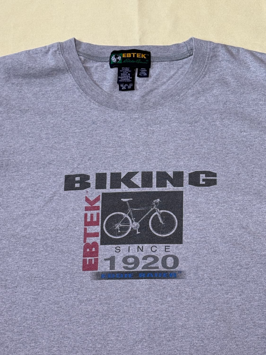 EBTEK(에디바우어) 바이킹 그래픽 티셔츠 90s 상품이미지2