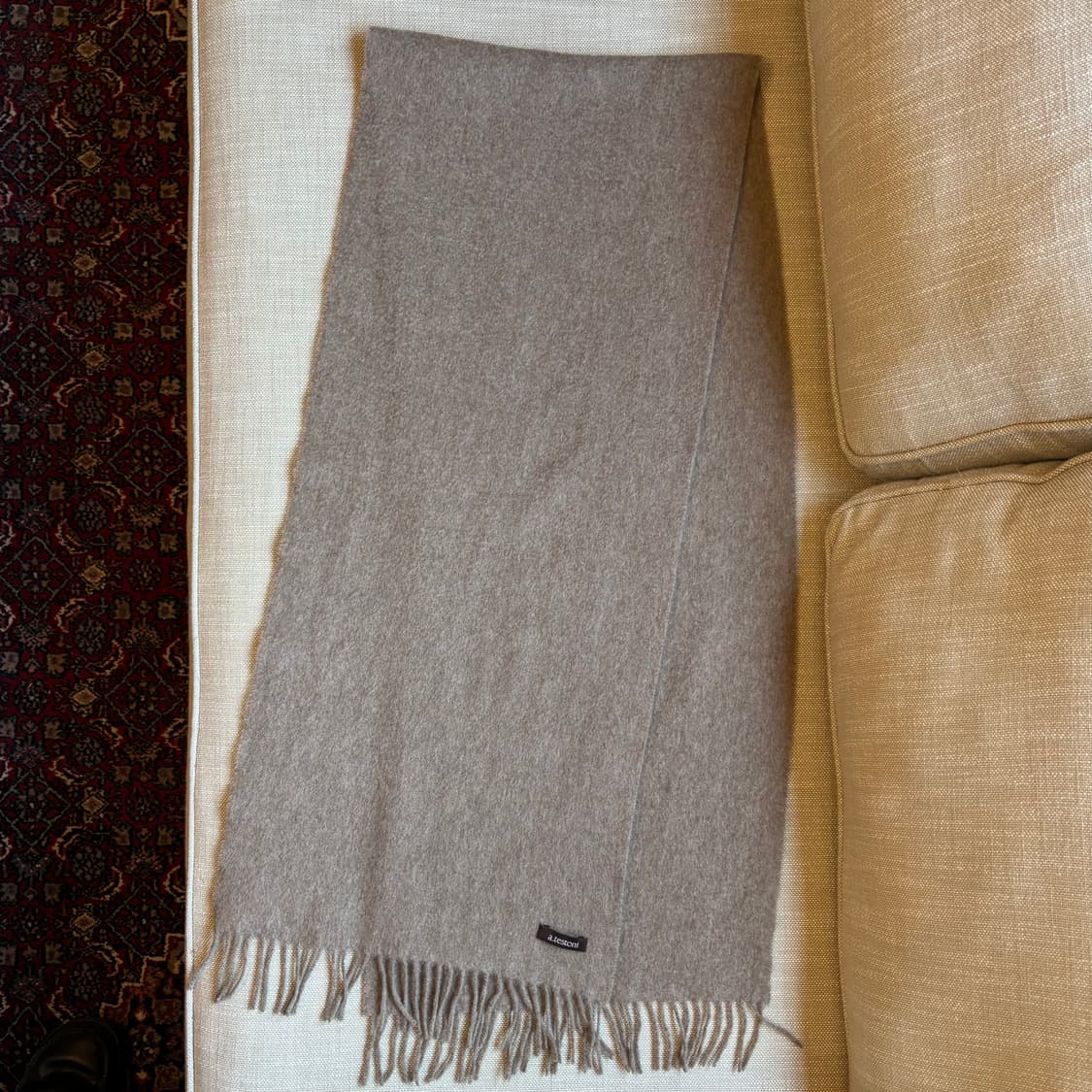 아. 테스토니(A.testoni) 캐시미어 100 머플러  상품이미지6