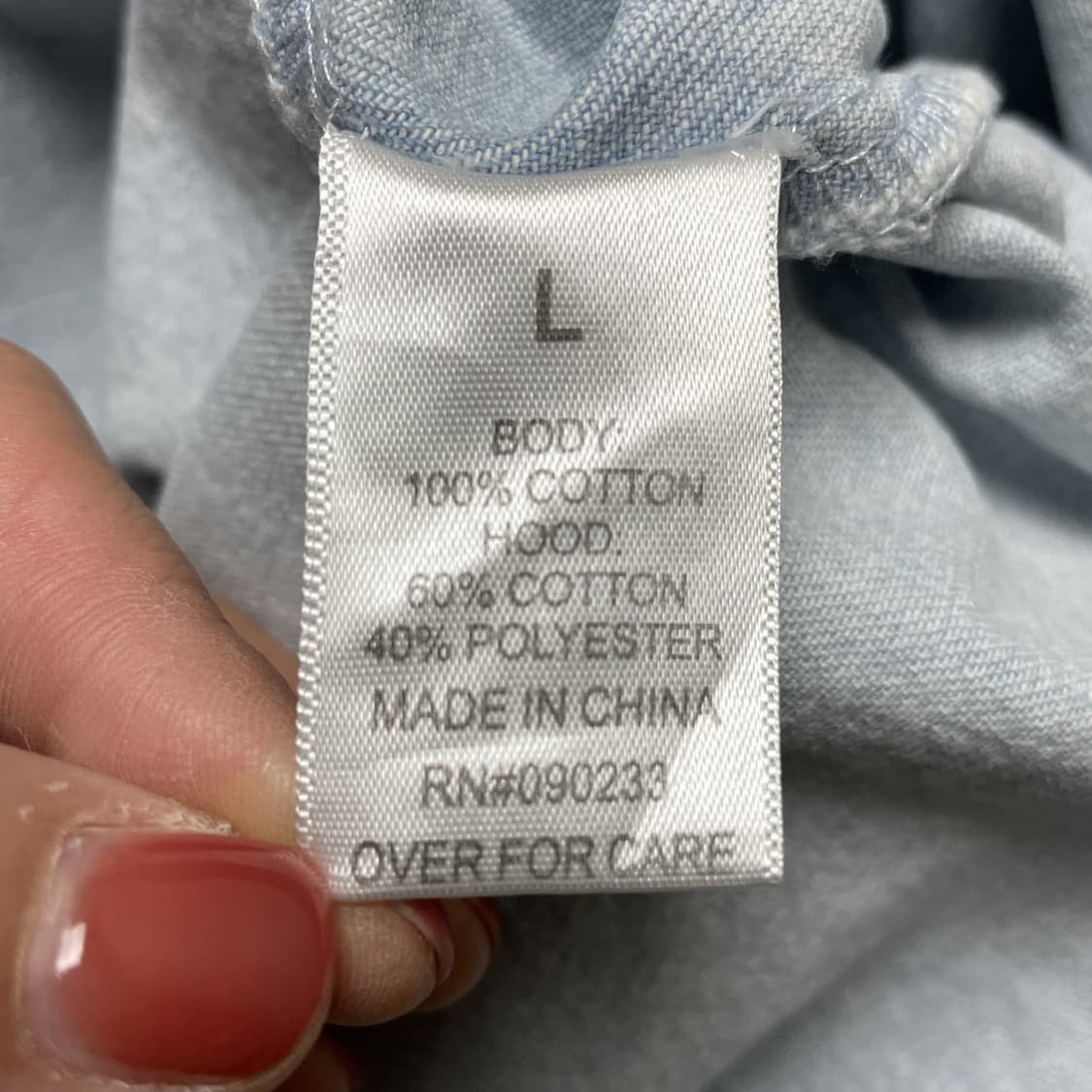 PACSUN 빈티지 코튼 데님 후드셔츠 상품이미지9