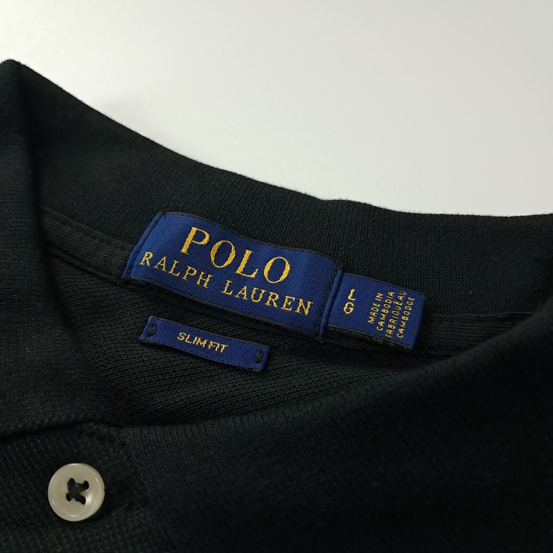 CK340 L 폴로 슬림핏 블랙 칼라 티셔츠 상품이미지3