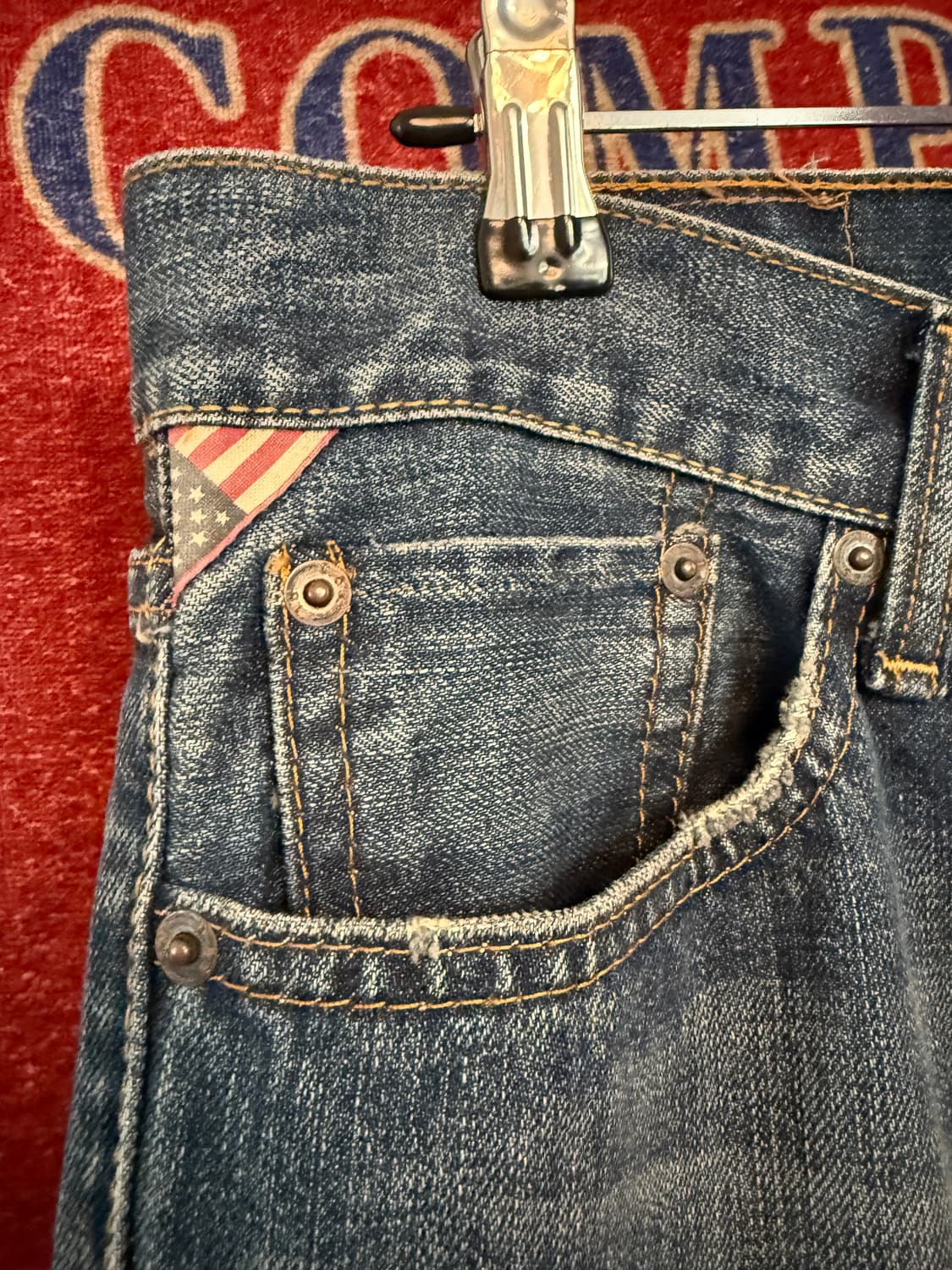 데님앤서플라이 랄프로렌 SLOUGH 스트레이트 진 (30/30) 상품이미지2