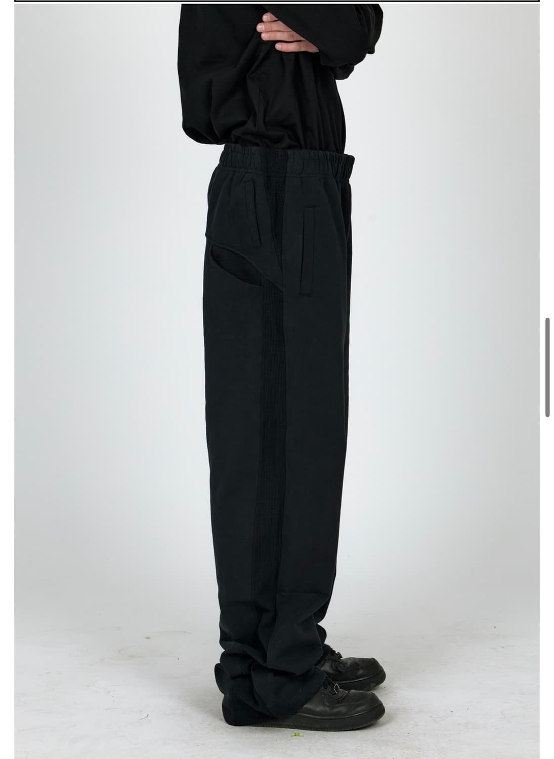 MPa CONTRAST SWEATPANTS (BLACK) 상품이미지5
