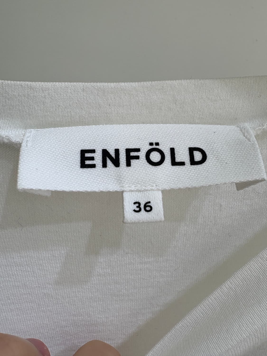ENFOLD (Made in Japan) 긴팔 티셔츠 상품이미지6