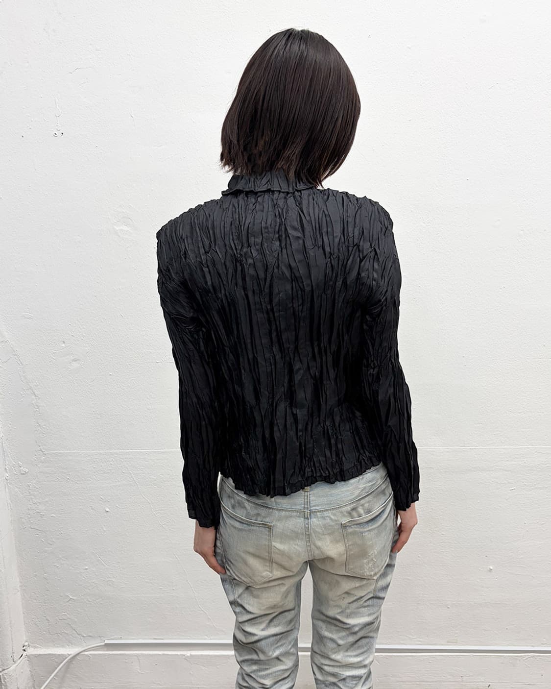 히로코 코시노 플리츠 셔츠 상품이미지2