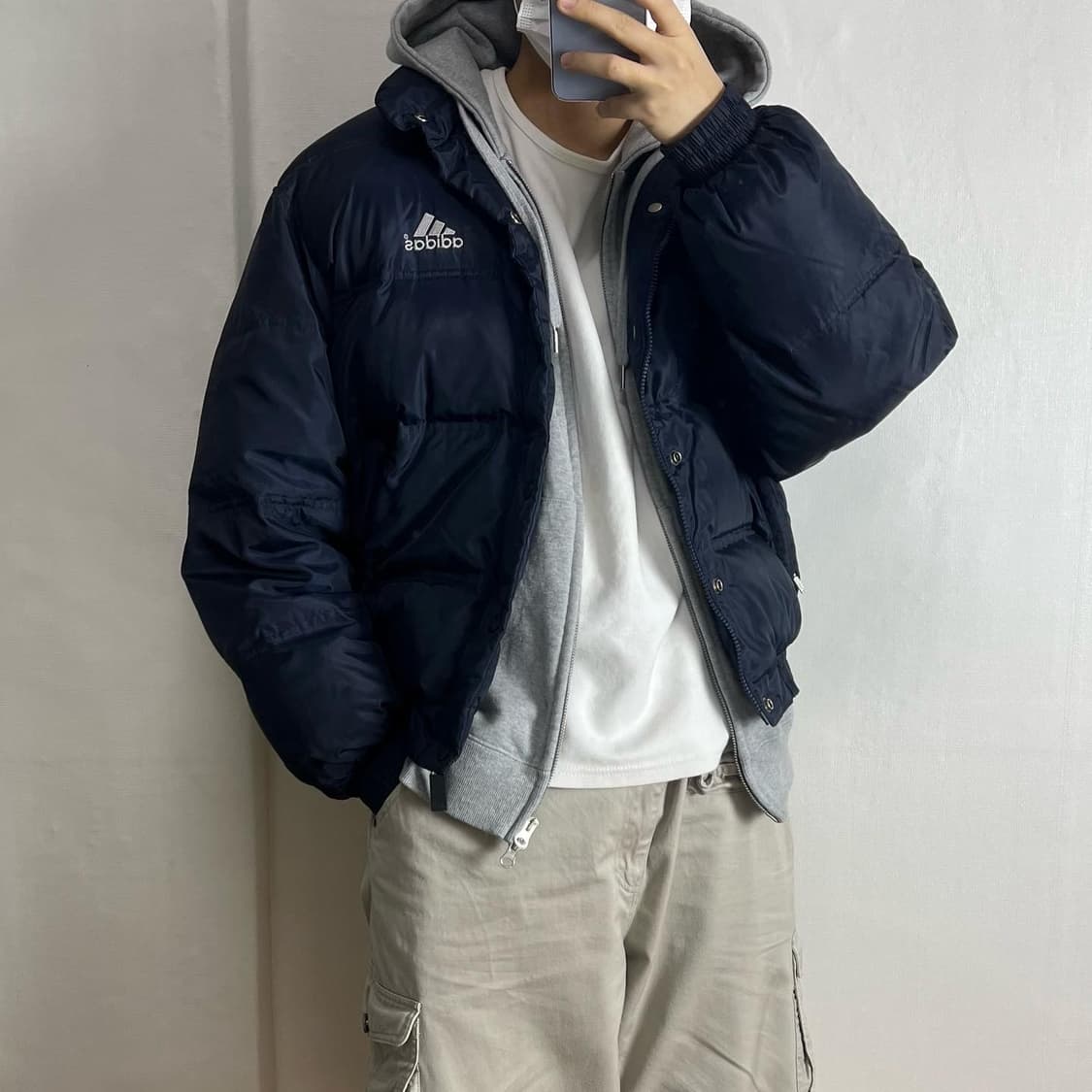 아디다스 덕다운 숏패딩 상품이미지1