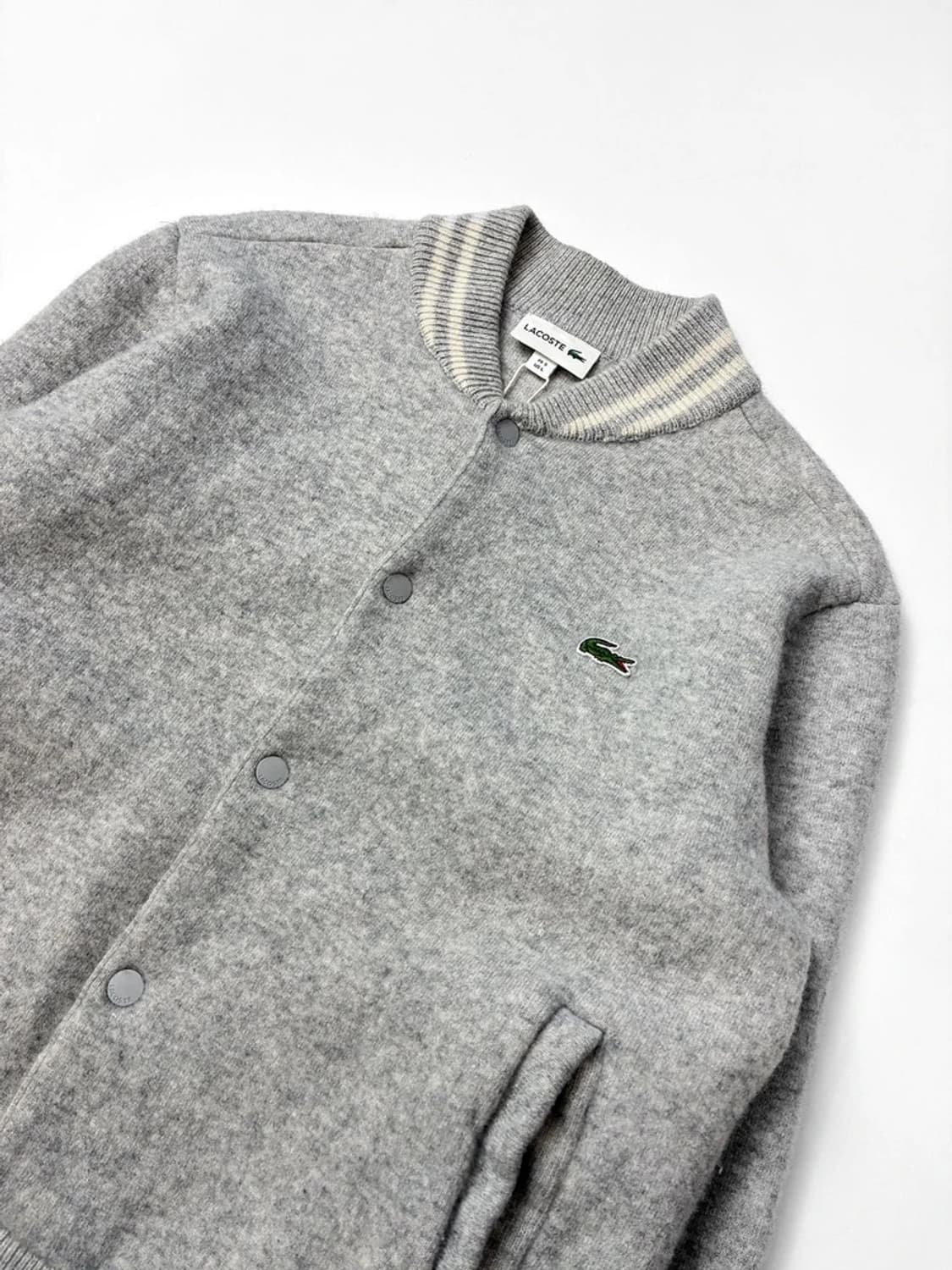 라코스테 23FW 울 멜란지 니트 바시티 자켓 PN5236 상품이미지2