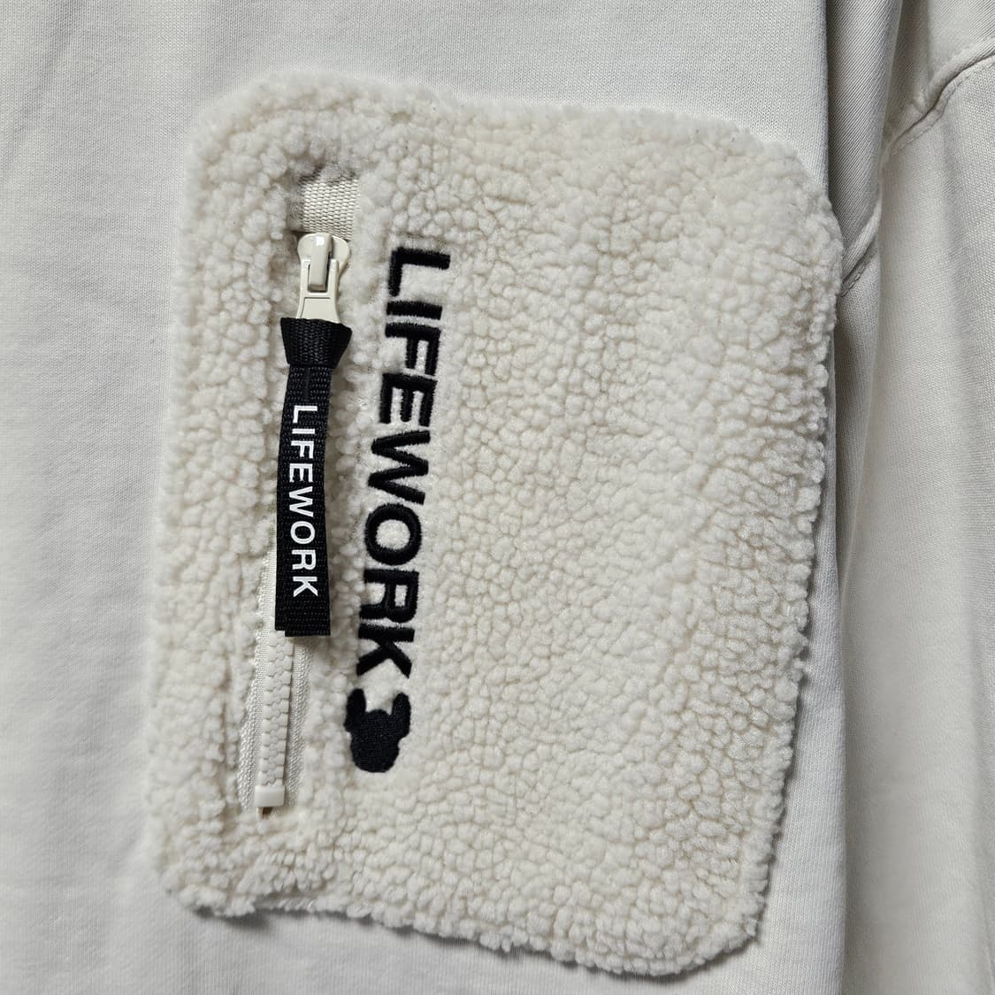 M ) 라이프워크 덤블 포켓 오버핏 맨투맨 상품이미지5