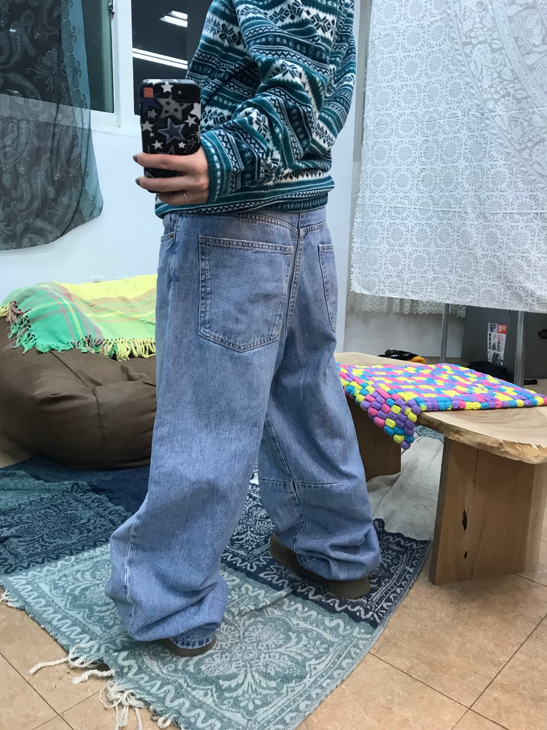 자라 연청 데님팬츠 상품이미지2