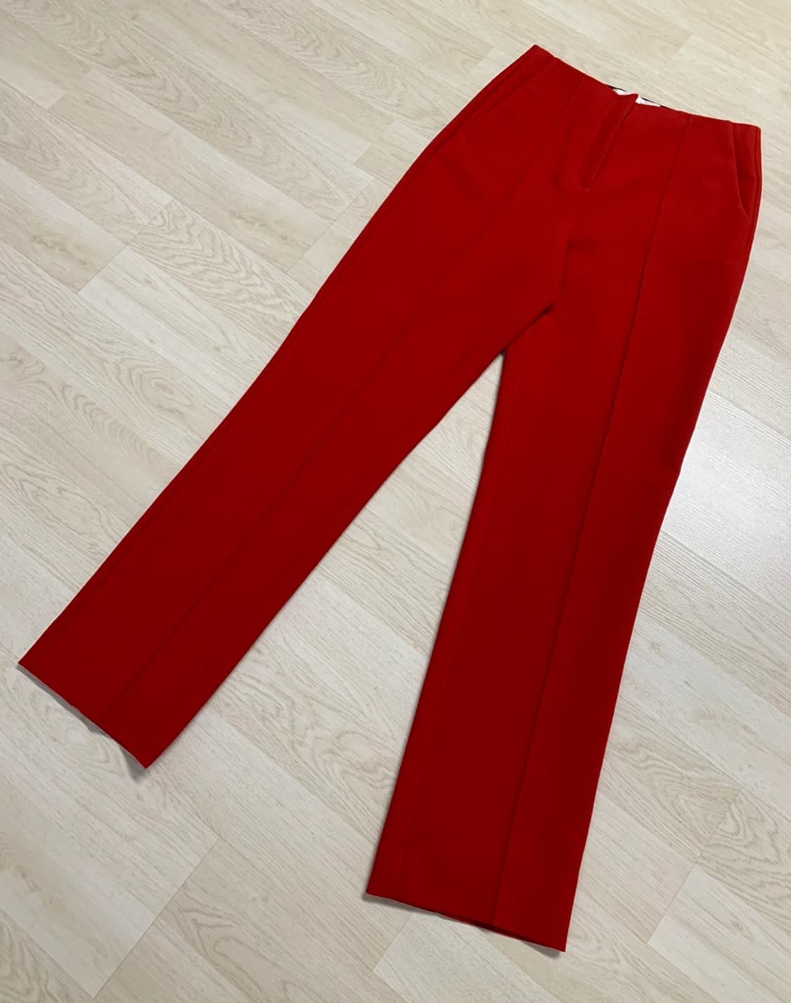 (새제품) DVF 다이앤본퍼스텐버그 하이웨스트 스키니 팬츠 립스틱 레드  상품이미지3