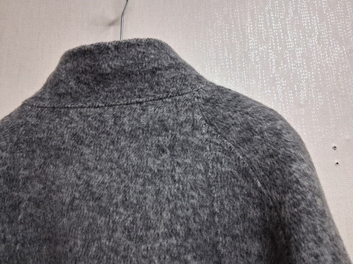 100%두터운 양모 롱코트 케이프분위기 새상품 6677 상품이미지8