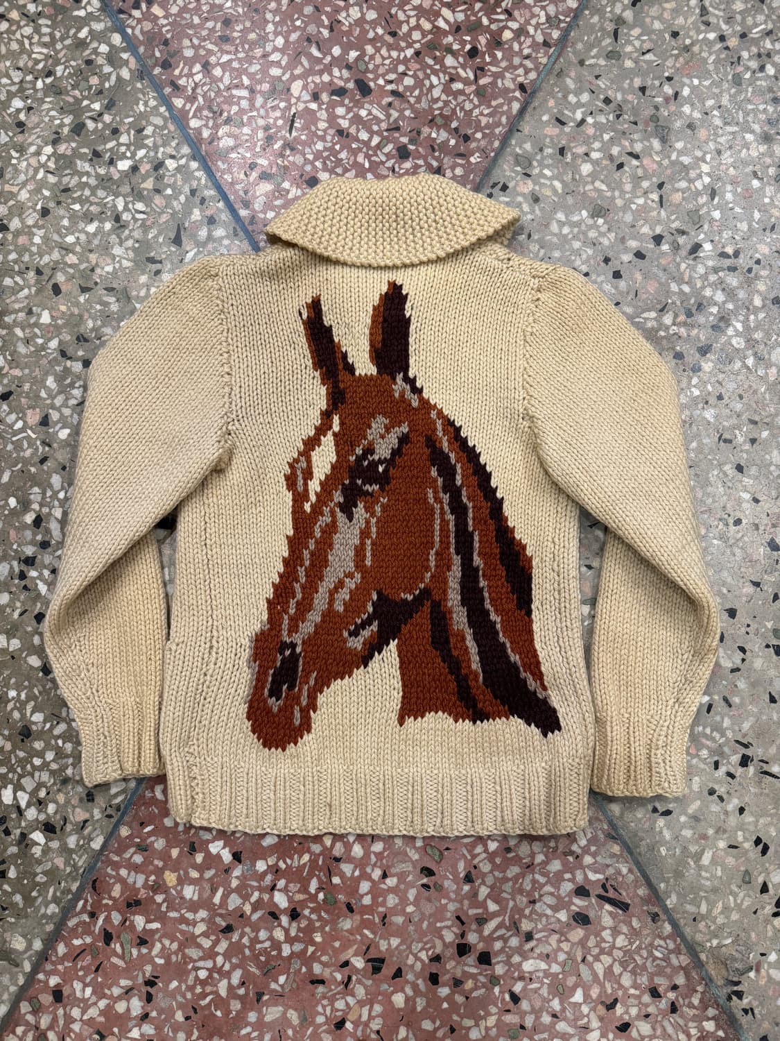 50s 웨스턴 코위찬 가디건 (S) 상품이미지1