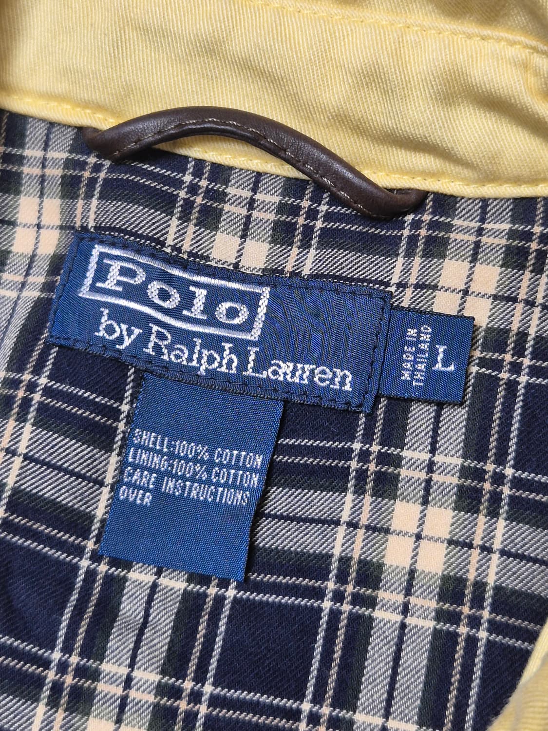 [L]90s 폴로 옐로우 워크자켓 -313 상품이미지5