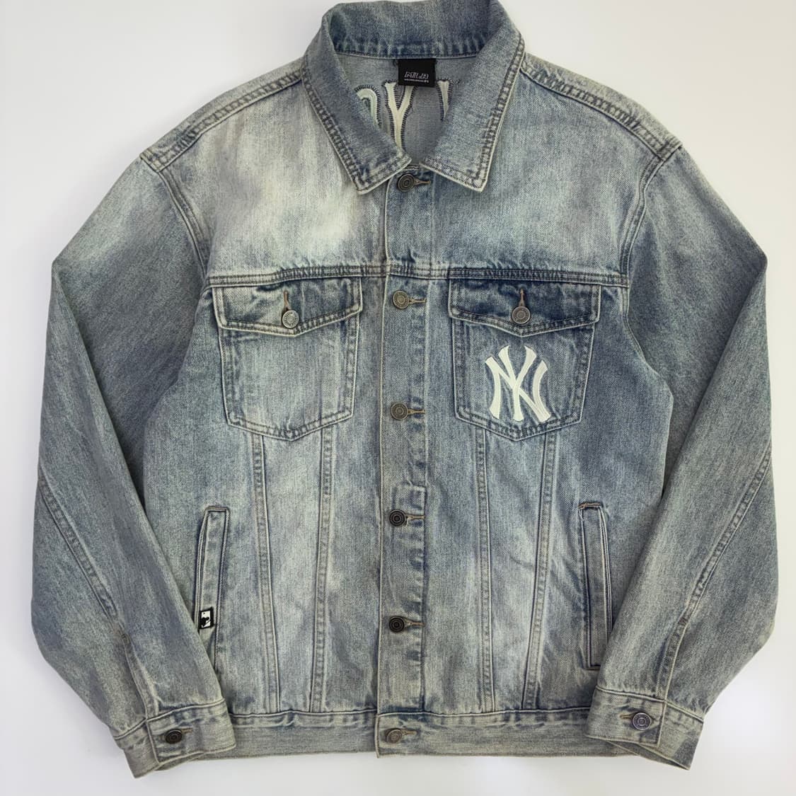 MLB  엠엘비 뉴욕 양키즈 자수 데님 자켓 상품이미지2