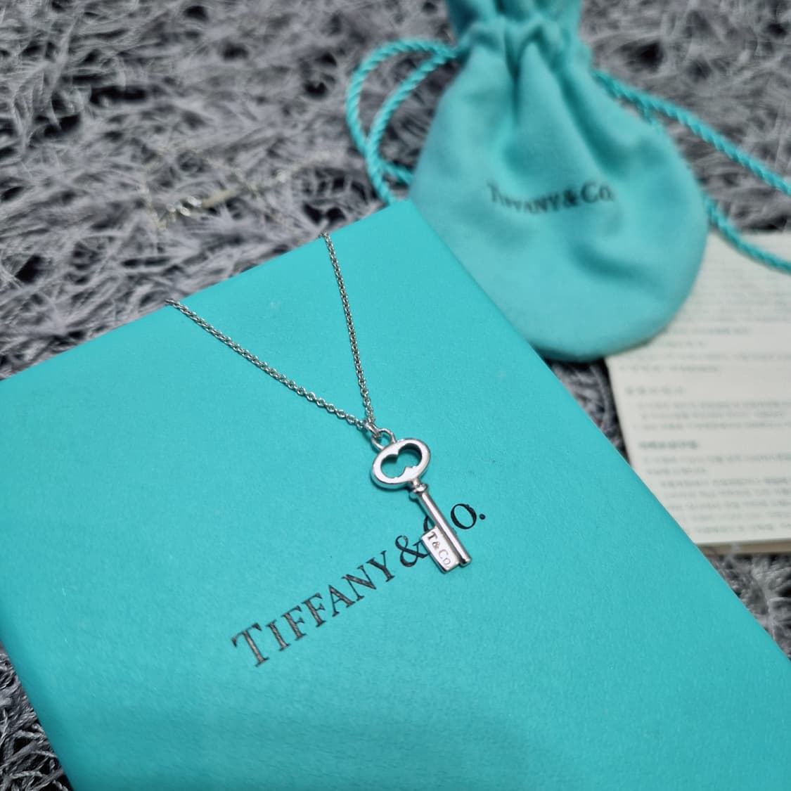 티파니 한정판 오벌키 목걸이 상품이미지3