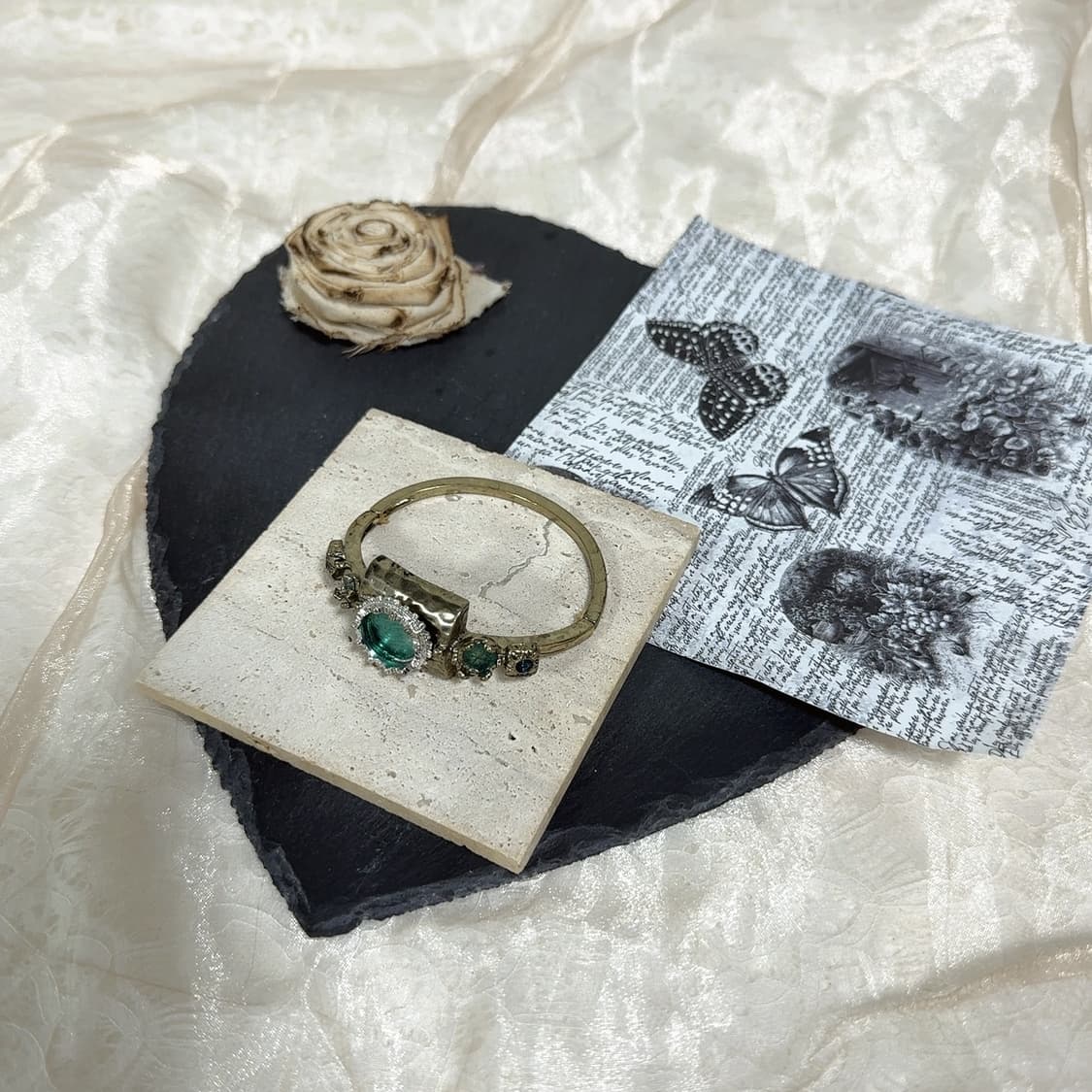 빈티지 낡은 디자인 궁정풍 팔찌 상품이미지1