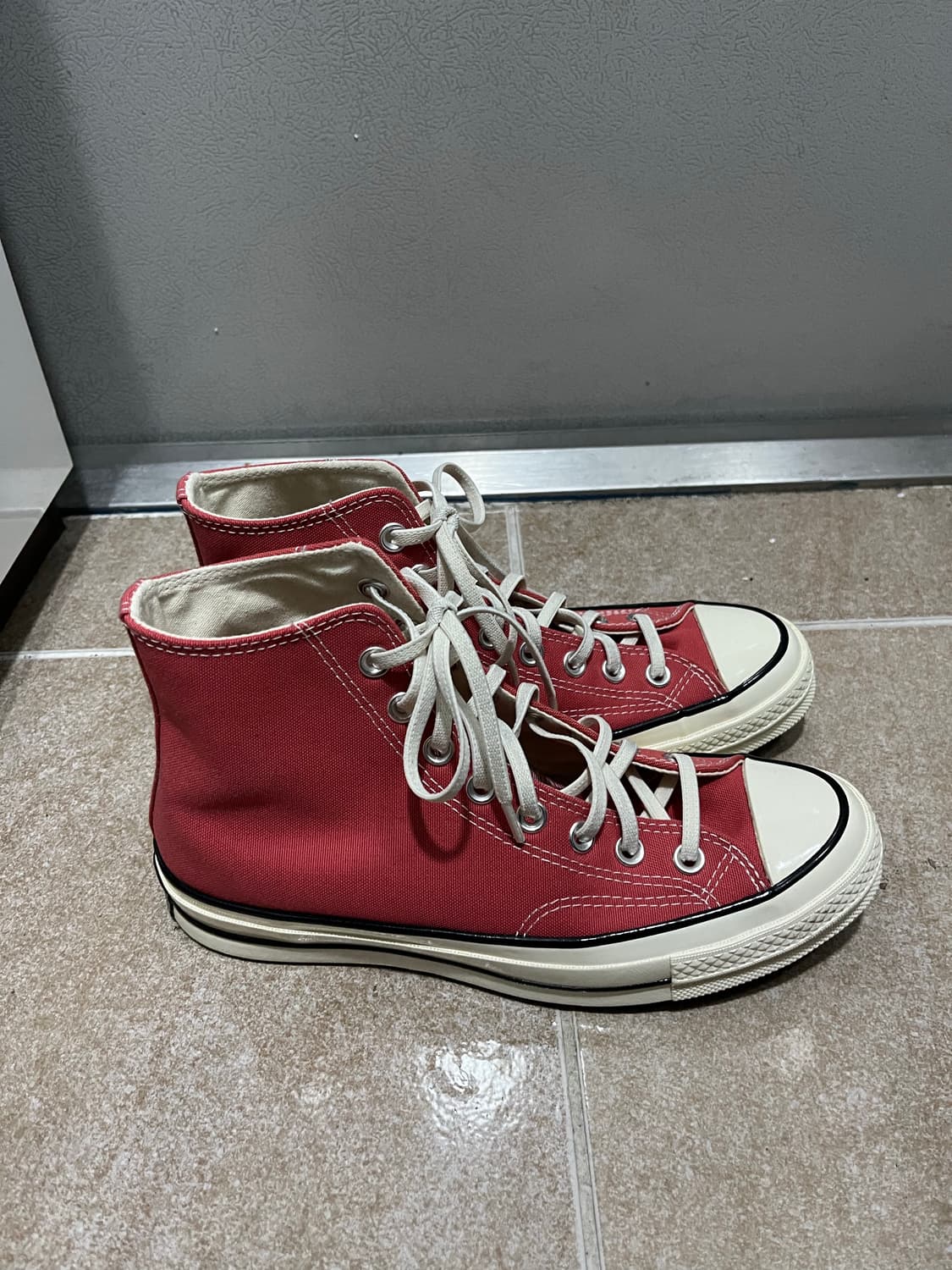 ‼️고무끈 포함) 컨버스 척테일러 70 하이 루바브파이 상품이미지6