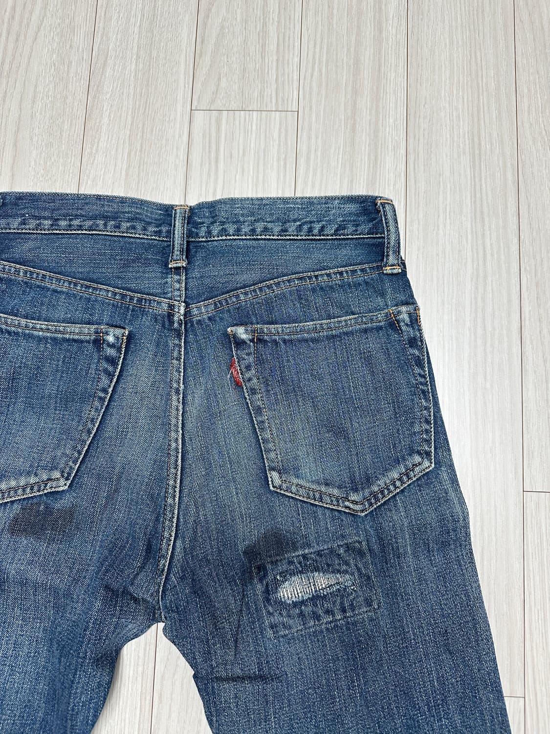 [28] 캐피탈 세미 플레어 데님 상품이미지3