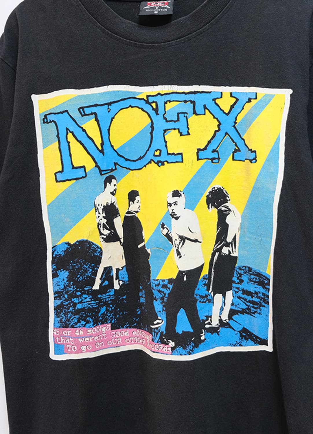 NOFX 락 밴드 프린팅 반팔 티셔츠 상품이미지3