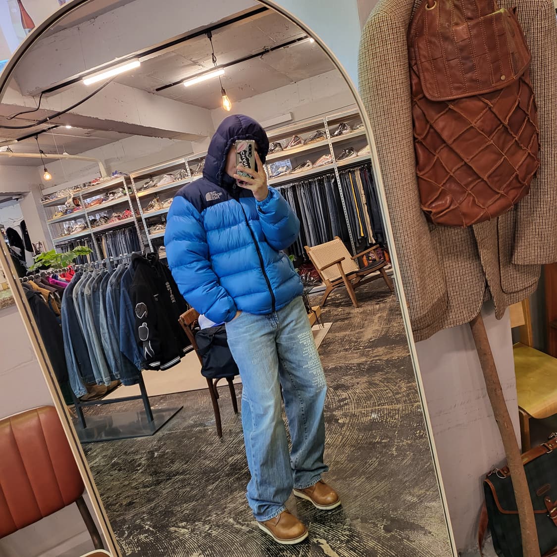 노스페이스 패딩 (100) 상품이미지2