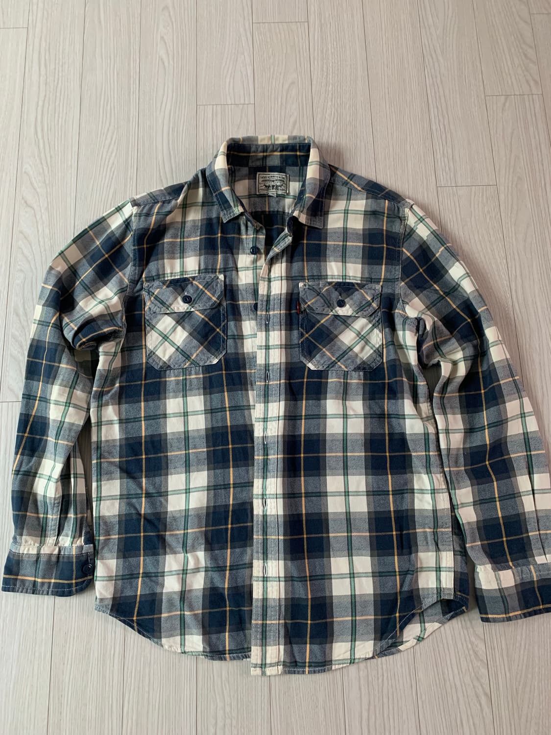 리바이스 체크 셔츠 남방 상품이미지1