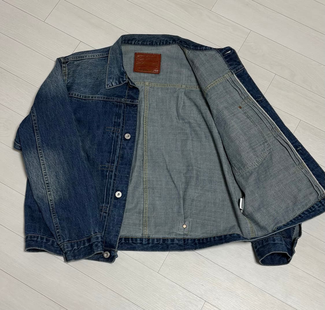 아웃스탠딩 W.W. II SELVEDGE DENIM 1ST JACKET 상품이미지2