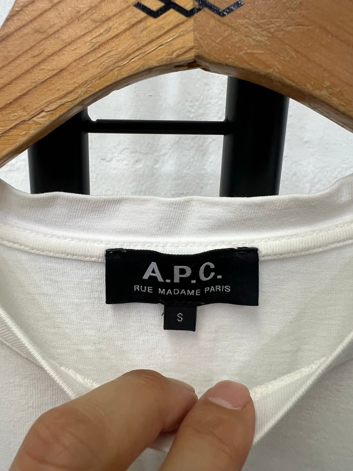 정품) APC 아페쎄 여성 반팔티 S 상품이미지6