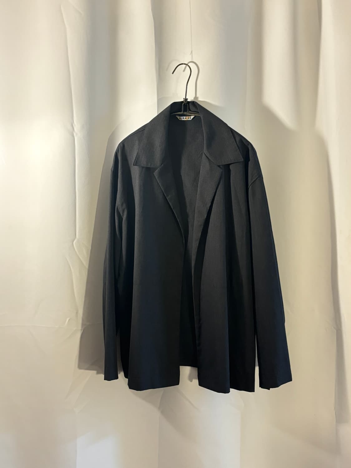 Auralee 오라리 울 실크 트로피컬 셔츠 자켓 상품이미지1