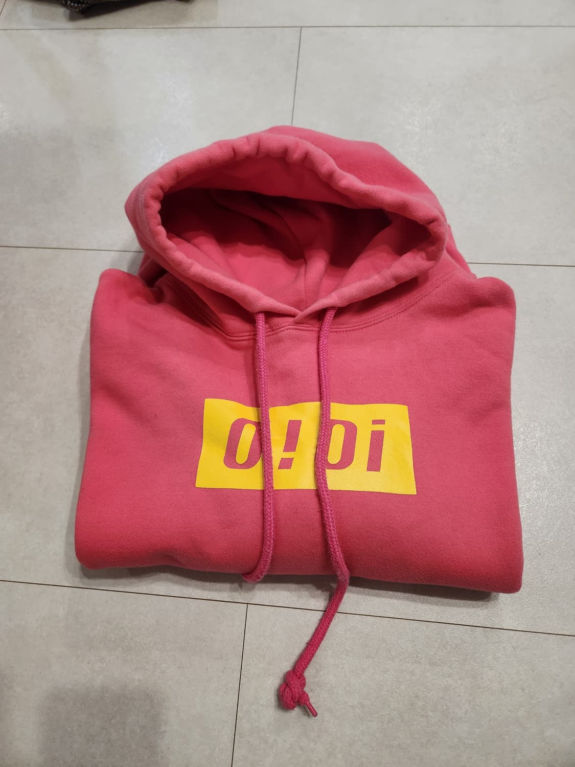 오아이오아이 기모 후드맨투맨 상품이미지1