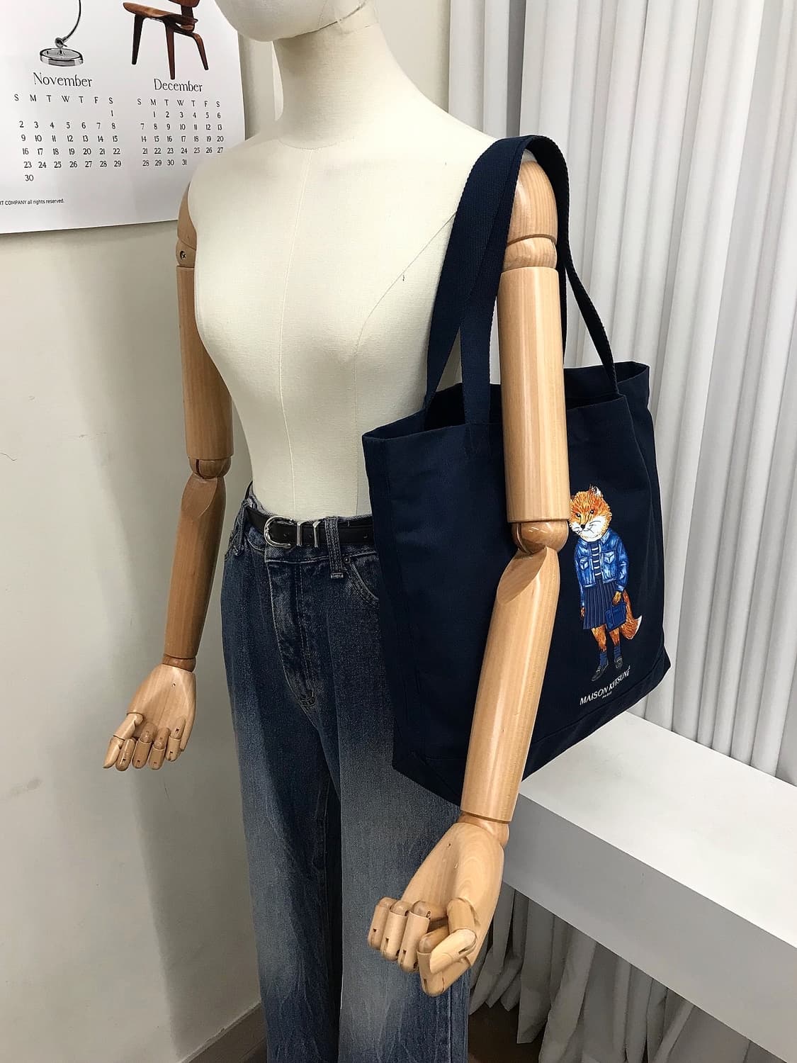 메종키츠네 폭스 에코백 가방 상품이미지10