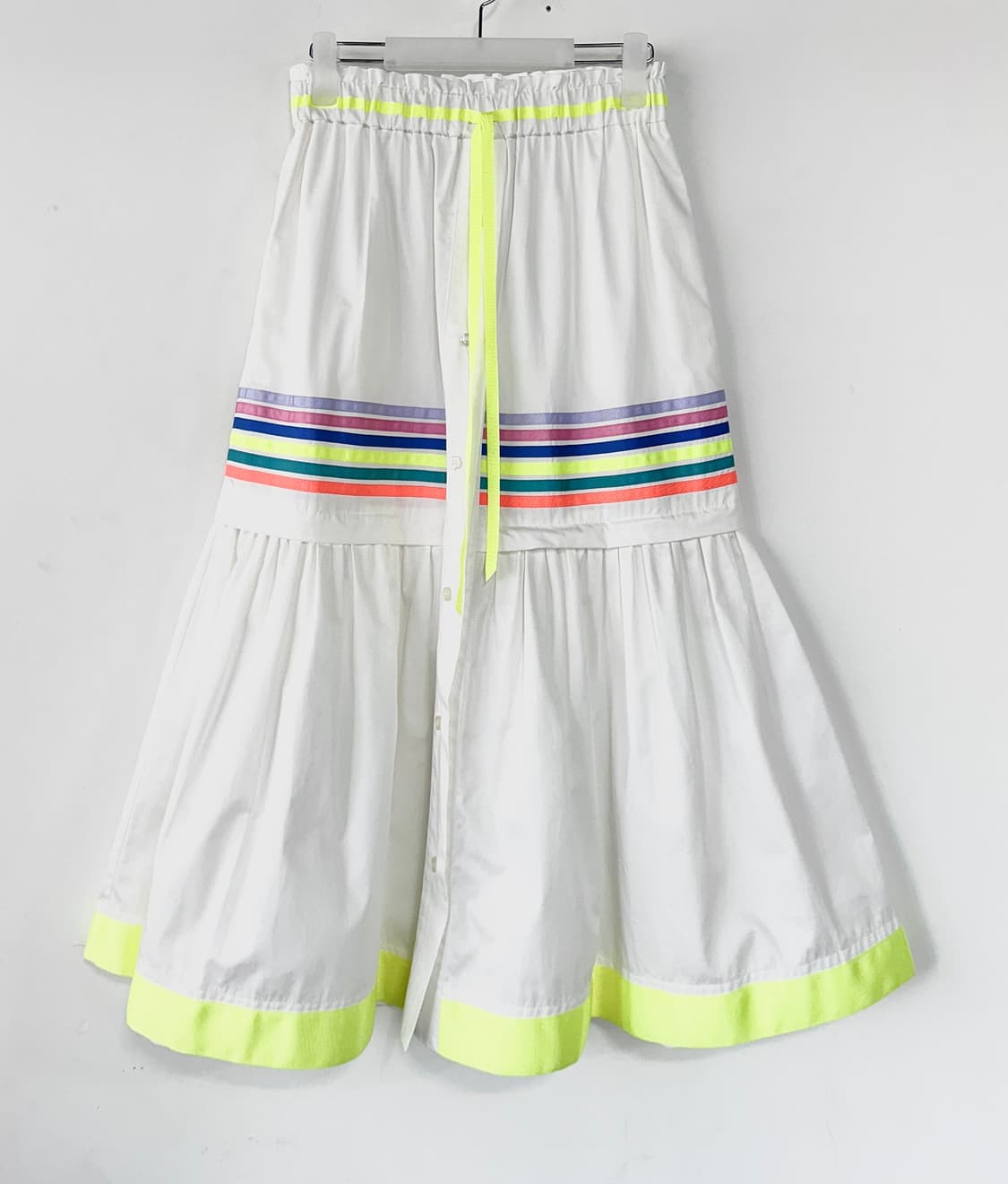 미라미카티 스트라이프 티어드 스커트 상품이미지3