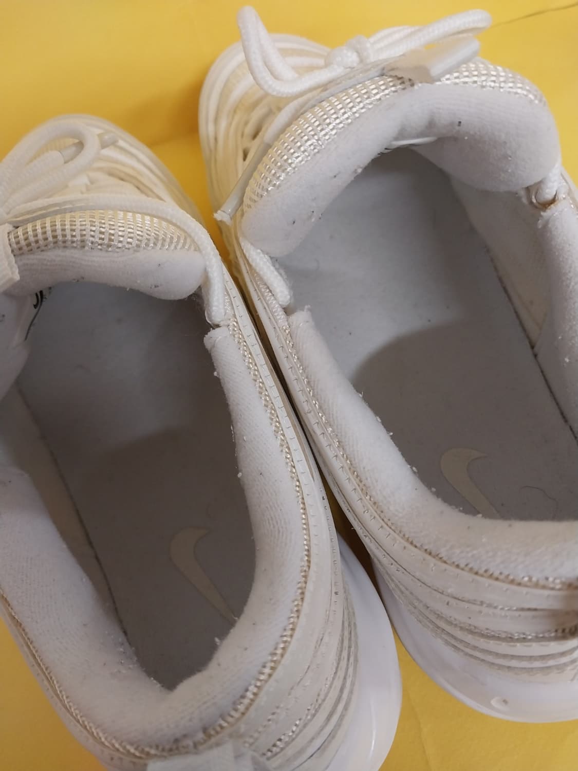 남성 나이키 에어맥스 97 트리플화이트 운동화 (260) 상품이미지6