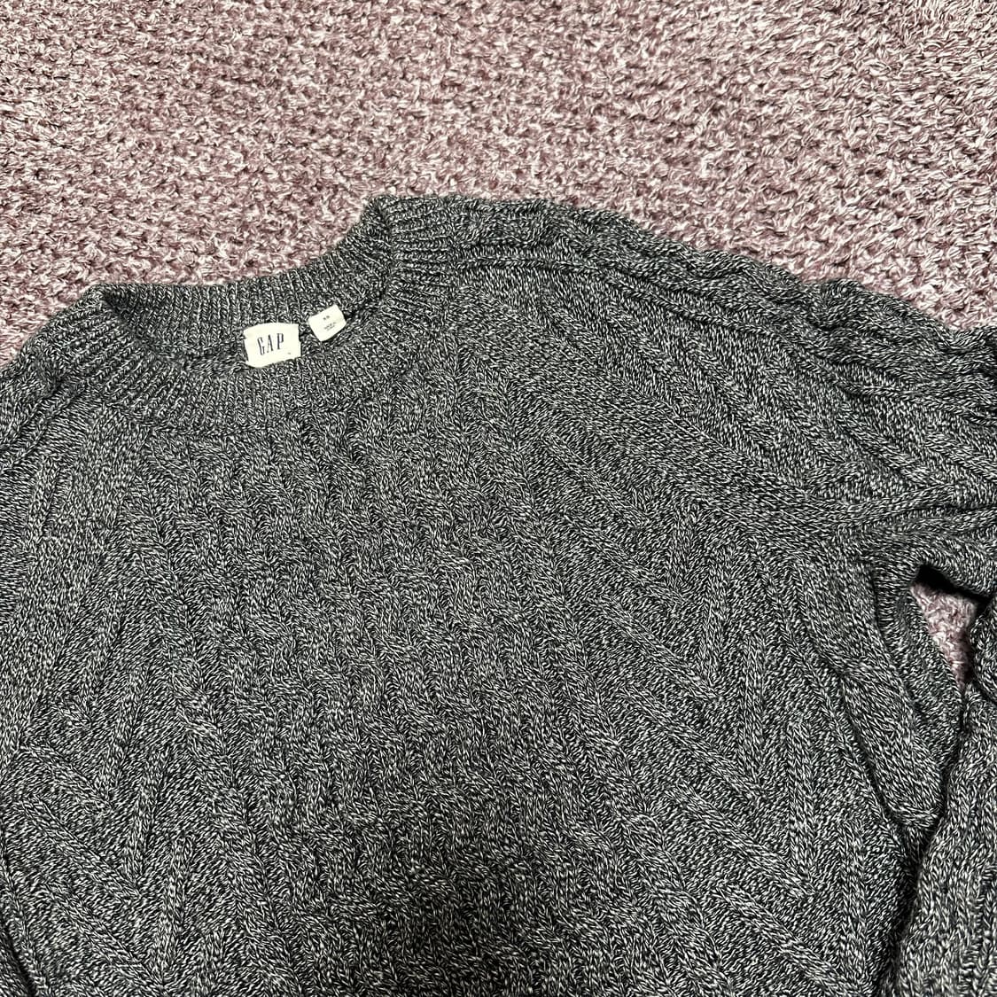GAP 여성 꽈배기 스웨터 케이블니트 xs 상품이미지2