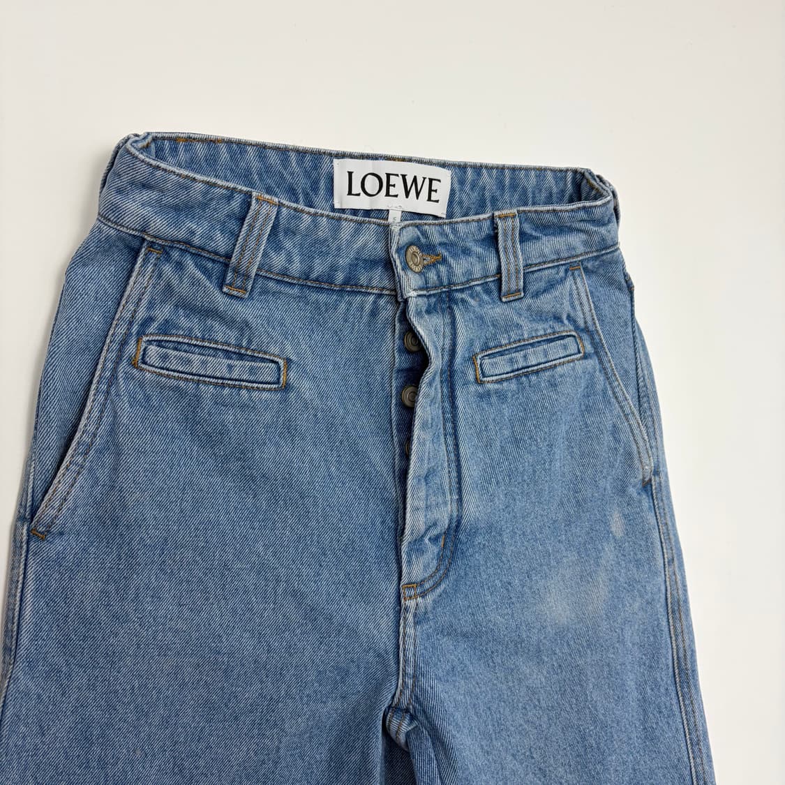 Loewe 로에베 피셔맨 데님 팬츠 바지 상품이미지2