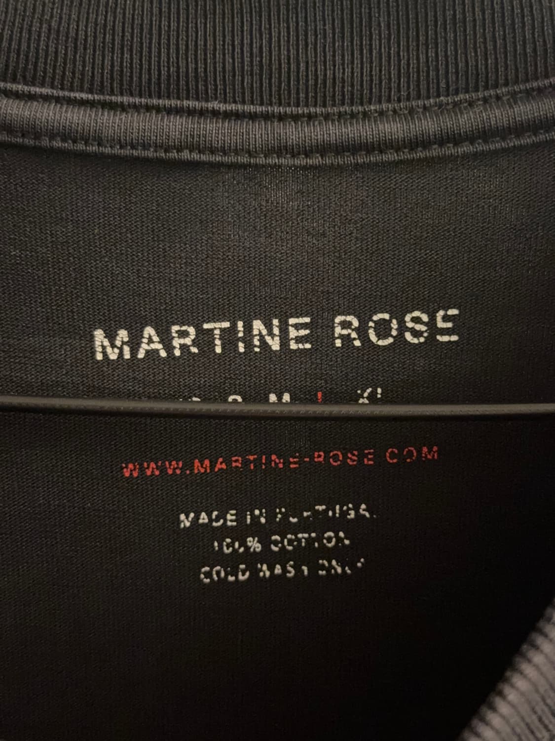 마틴로즈 Martine Rose 티셔츠 L 상품이미지2