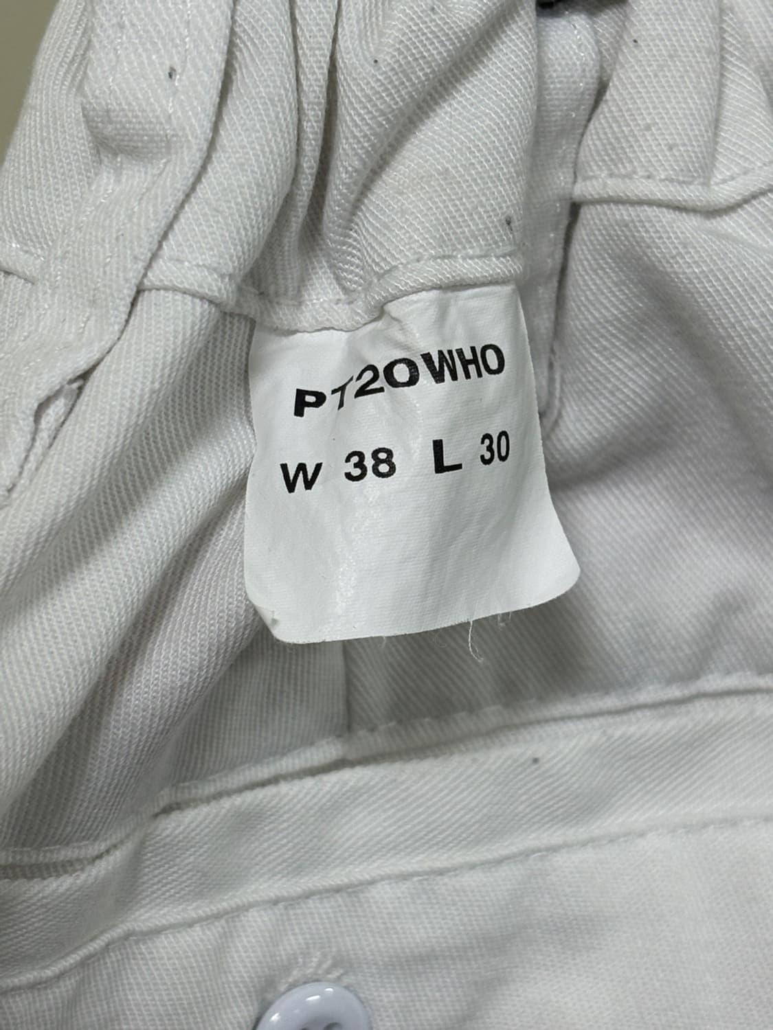 레드캡(Red Kap) 화이트 워크 팬츠 상품이미지5