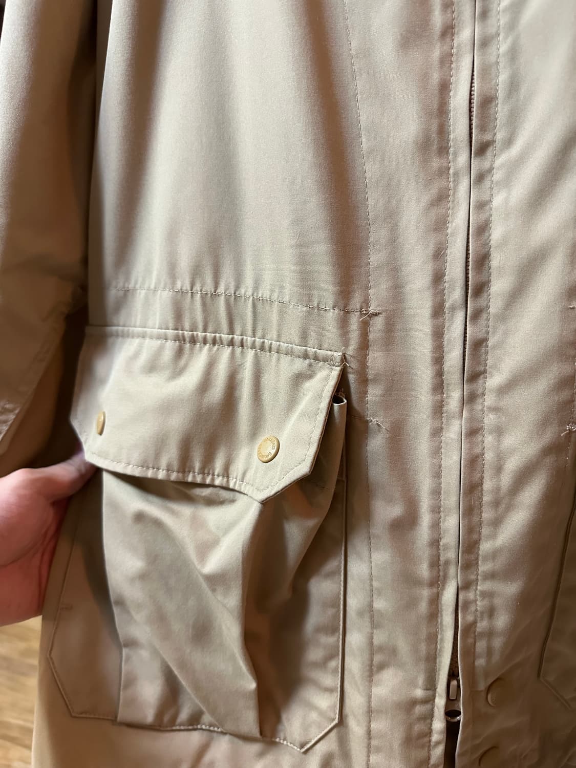 [S] 엔지니어드 가먼츠 엔가 아틀란틱파카 베이지 상품이미지5